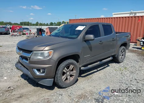 2015 Chevrolet Colorado Lt from USA, damaged, VIN 1GCGTBE30F1208497